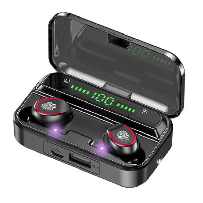 F9-3 Mini Wireless Version 5.1 TWS Earphone noise wireless earbuds with mic, White black pink
F9-3 Mini Wireless Version 5.1 TWS Earphone noise wireless earbuds with mic, White black pink