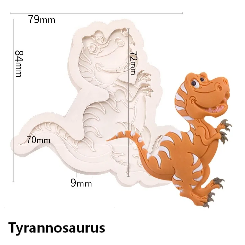 504084 3D Dinosaur Silicone Cake Mould Fondant Chocolate Cake Mould for Baking Cake Decoration Resin
504084 3D Dinosaur Silicone Cake Mould Fondant Chocolate Cake Mould for Baking Cake Decoration Resin