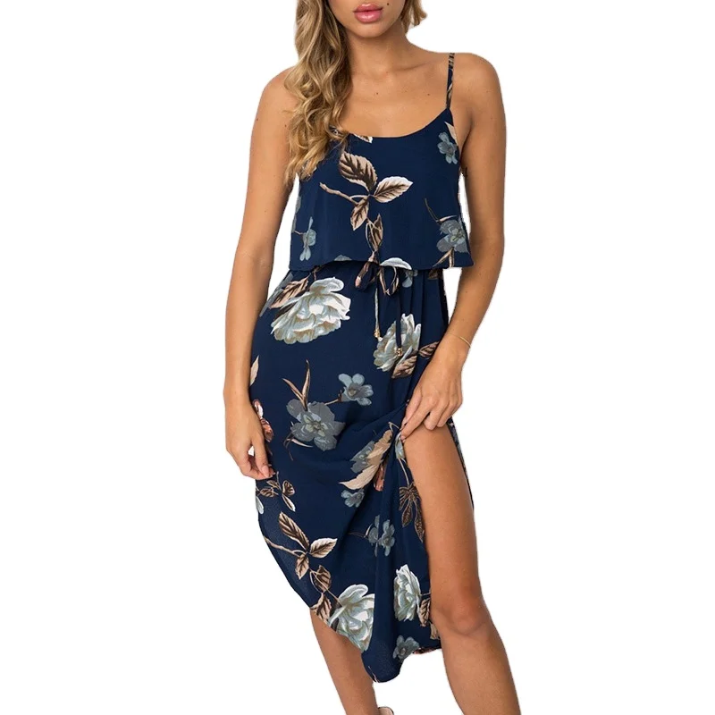 Summer Lace Up Side Slit Irregular Backless Bodycon Chiffon Ruffle Floral Print Women Beach Dresses, 18 colors
Summer Lace Up Side Slit Irregular Backless Bodycon Chiffon Ruffle Floral Print Women Beach Dresses, 18 colors