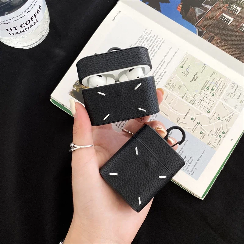 Luxury Lychee Leather Headphone Case For Apple Airpods 1/2 Pro Earphone Cover Fashion Headset Charging Cases Box For Airpods
Luxury Lychee Leather Headphone Case For Apple Airpods 1/2 Pro Earphone Cover Fashion Headset Charging Cases Box For Airpods
