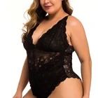 2020 Wholesale Women's Babydoll Sleepwear Jumpsuit Lace Plus Size Sexy Lingerie Nightwear