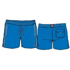 custom plain nylon polyester short men black walk short mens shorts recycled with pockets
