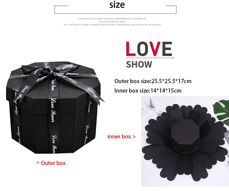 explosion gift box wholesale custom diy birthday present