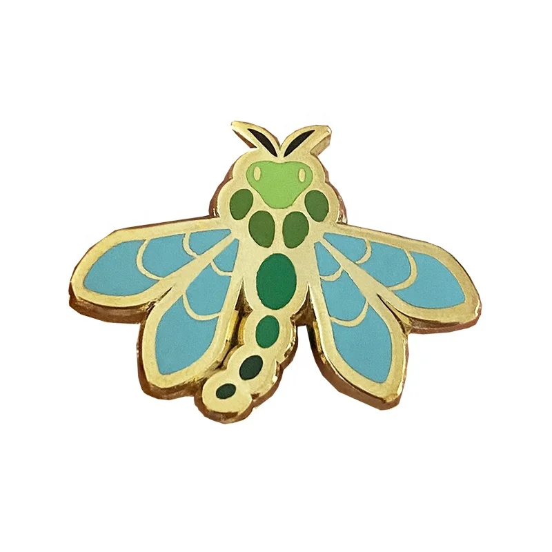 Wholesale manufacturer custom cartoon Light Blue and Light green beauty dragonfly hard enamel zinc alloy lapel pin, Multiple
Wholesale manufacturer custom cartoon Light Blue and Light green beauty dragonfly hard enamel zinc alloy lapel pin, Multiple