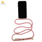 Samsung Phone Case With Neck Braided Handle Rope Clear TPU Case For Samsung S20