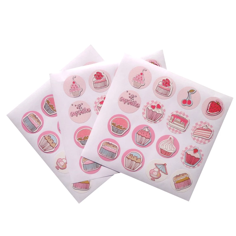 160 pcs/pack Cute Cupcake Paper Seal Stickers Pink Series Birthday Party Gift Sealing Stickers Baking Decoration
160 pcs/pack Cute Cupcake Paper Seal Stickers Pink Series Birthday Party Gift Sealing Stickers Baking Decoration