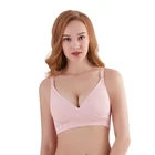 Nursing Bra Pregnant Bra Seamless Cross Pregnant Women Postpartum Wire Free Nursing Bra