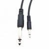 High quality 6.35mm male mono to 3.5mm mono audio cable for guitar and audio adaptor