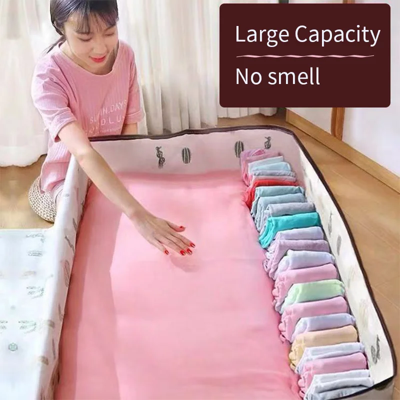 Large Capacity Cotton linen material clothes washable storage bag organizer for toys, Customized printing
Large Capacity Cotton linen material clothes washable storage bag organizer for toys, Customized printing
