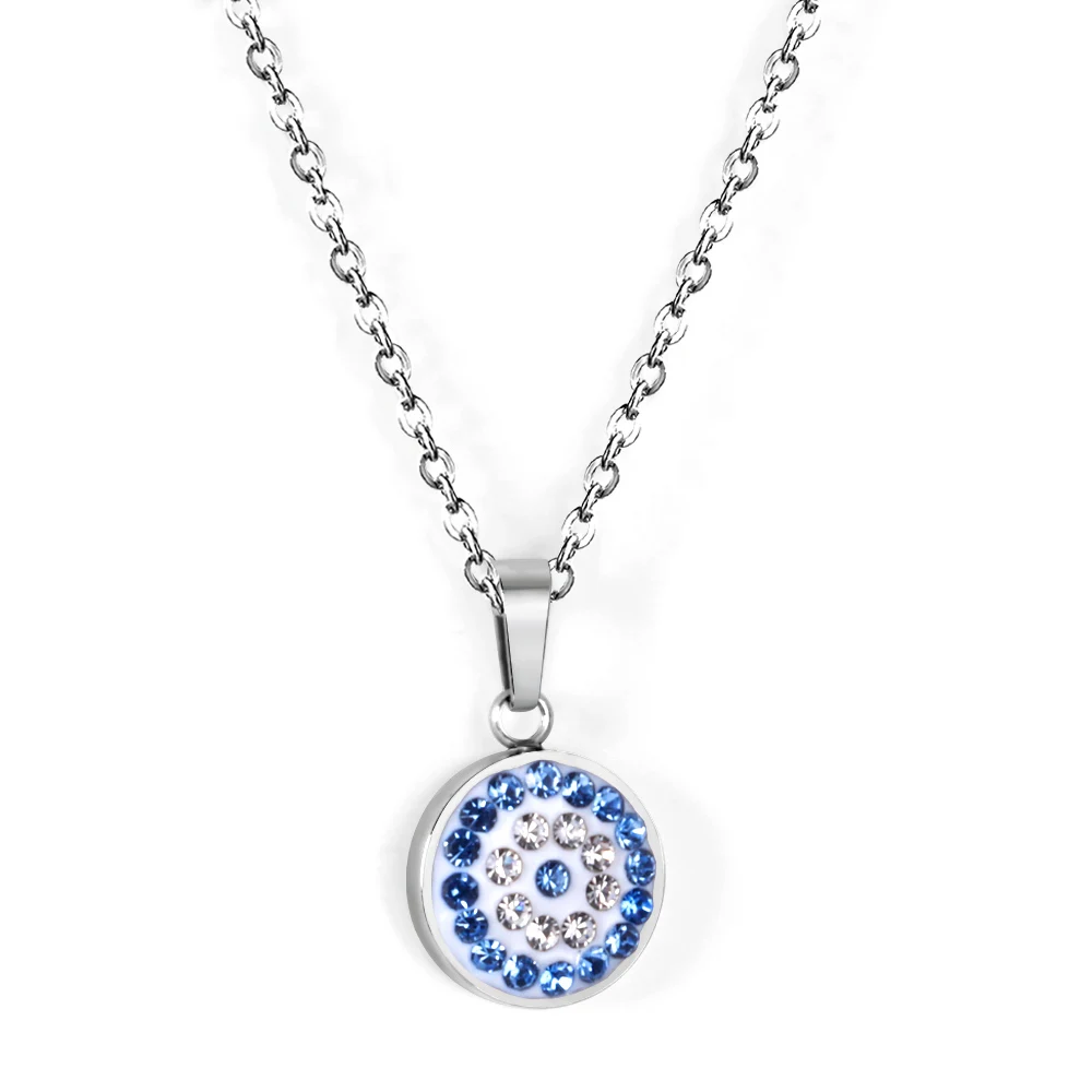 New Design blue diamond fashion sliver plated Popular exquisite cool Jewelry Stainless Steel pendant Necklace
New Design blue diamond fashion sliver plated Popular exquisite cool Jewelry Stainless Steel pendant Necklace