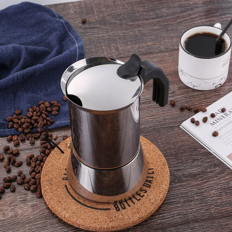 hot selling design maker coffee mini moka stainless steel mokapot, Customized color
hot selling design maker coffee mini moka stainless steel mokapot, Customized color
