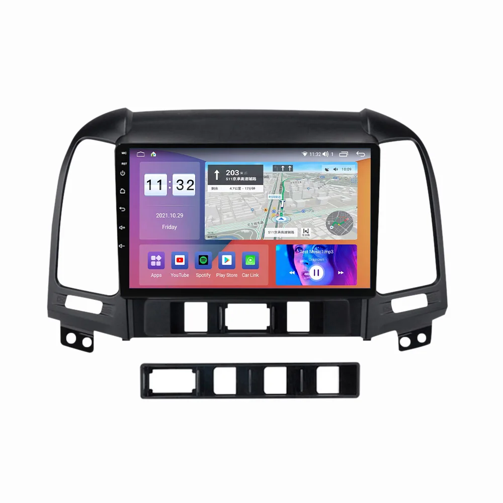 Voice Control Android Car Multimedia Player For Hyundai Santa Fe 2006-2012 Car Radio 1280*720 IPS+DSP Car Video
Voice Control Android Car Multimedia Player For Hyundai Santa Fe 2006-2012 Car Radio 1280*720 IPS+DSP Car Video