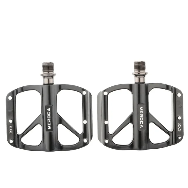 MEROCA bicycle pedal mountain bike aluminum alloy non-slip pedal folding bike bicycle DU/bearing pedal
MEROCA bicycle pedal mountain bike aluminum alloy non-slip pedal folding bike bicycle DU/bearing pedal