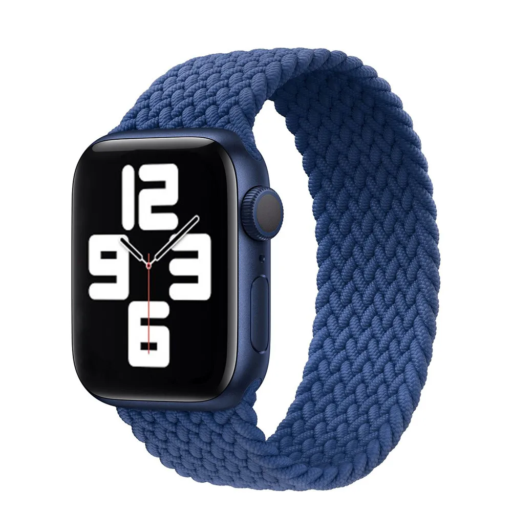 Braided 40mm 44mm Newest Apple Watch Solo Loop Elastic Strap Apple Watch Braided Solo Loop Apple Watch Band for Iwatch, Optional
Braided 40mm 44mm Newest Apple Watch Solo Loop Elastic Strap Apple Watch Braided Solo Loop Apple Watch Band for Iwatch, Optional