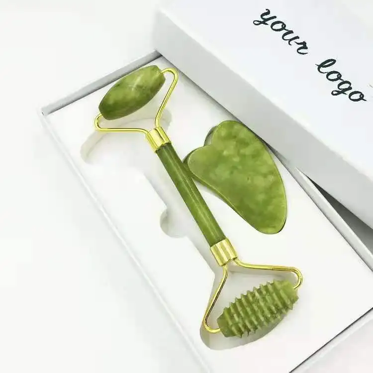 Amazon gohome no MOQ free sample jade roller light green small single straitless jade roller multifunctional tools rodillo jade
Amazon gohome no MOQ free sample jade roller light green small single straitless jade roller multifunctional tools rodillo jade