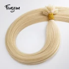 Remy Nail Soft Straight U Tip hair extensions 613 blonde 100g unprocessed 100% virgin brazilian human hair