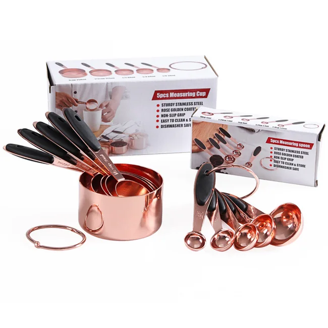 Dropshipping 10 Piece Rose Gold Kitchen Cooking Baking Tools Stainless Steel Measuring Cups And Spoons Set Stainless Steel
Dropshipping 10 Piece Rose Gold Kitchen Cooking Baking Tools Stainless Steel Measuring Cups And Spoons Set Stainless Steel