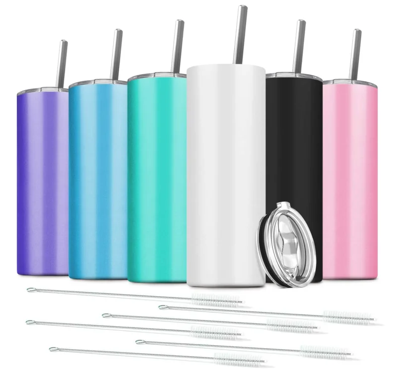 2020 new 20oz Double Wall stainless Steel Skinny Tumbler,slim Insulated Tumbler With Lid and Straw, Customized color
2020 new 20oz Double Wall stainless Steel Skinny Tumbler,slim Insulated Tumbler With Lid and Straw, Customized color