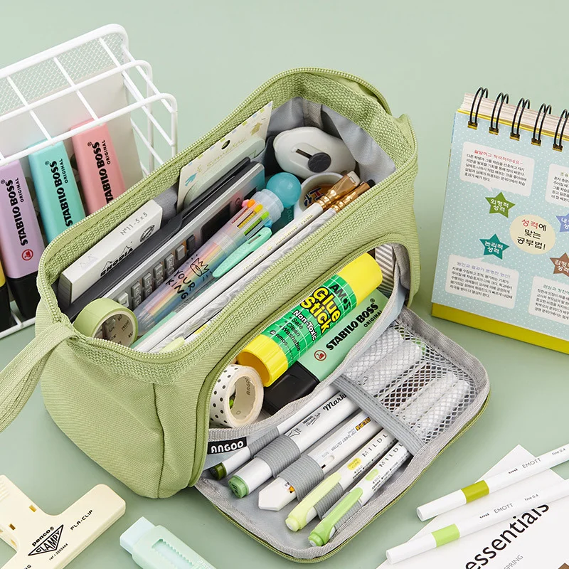 Durable Pen Pouch with Big Capacity Colorful Large Storage Pencil Pen Case Bag with Zipper Pencil Case for School Students
Durable Pen Pouch with Big Capacity Colorful Large Storage Pencil Pen Case Bag with Zipper Pencil Case for School Students