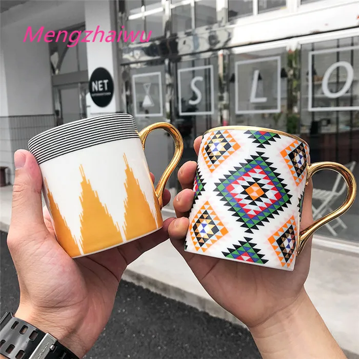 Saudi Arabia new creative daily necessities fashion outline in gold design golden ceramic cups business porcelain beer mug
Saudi Arabia new creative daily necessities fashion outline in gold design golden ceramic cups business porcelain beer mug