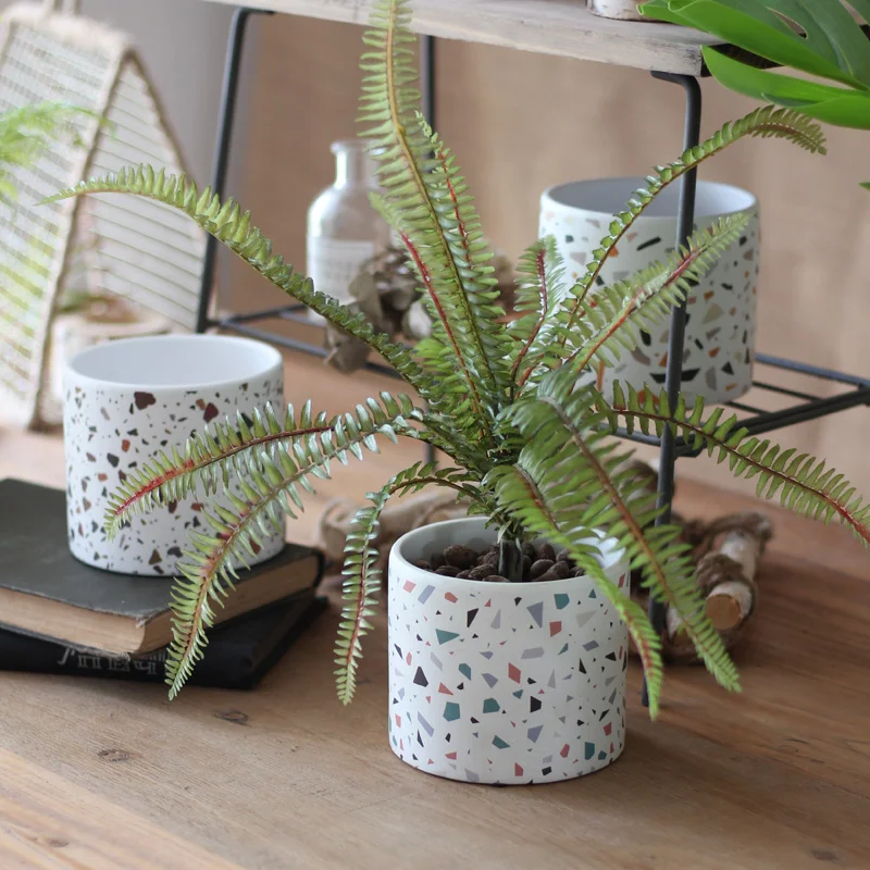 Nordic Ceramic Flower Pot Creative Modern Minimalist Balcony Succulent Plant Pot Office Desktop Bonsai Home Decoration Ornaments, As picture
Nordic Ceramic Flower Pot Creative Modern Minimalist Balcony Succulent Plant Pot Office Desktop Bonsai Home Decoration Ornaments, As picture