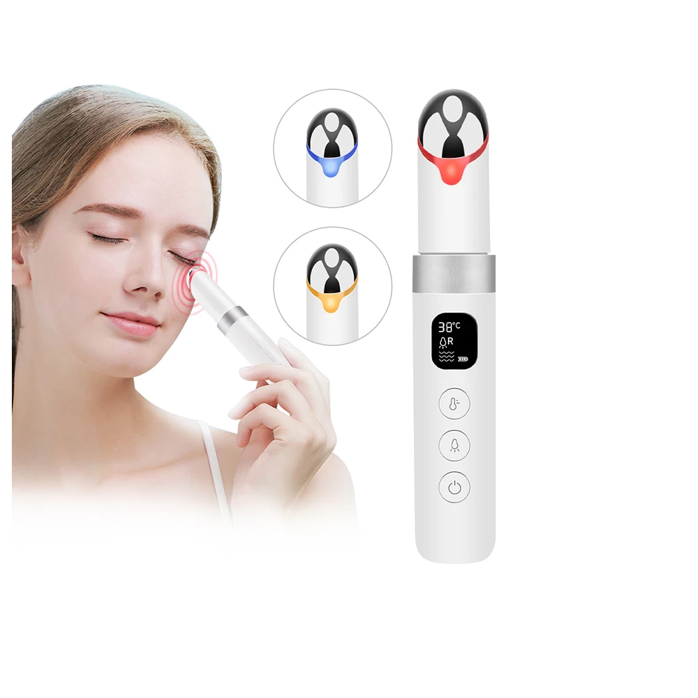 Electric Eye Massager Vibration Anti Age Eye Wrinkle Massager Dark Circle Removal Portable Eyes Care Thermotherapy Massage
Electric Eye Massager Vibration Anti Age Eye Wrinkle Massager Dark Circle Removal Portable Eyes Care Thermotherapy Massage