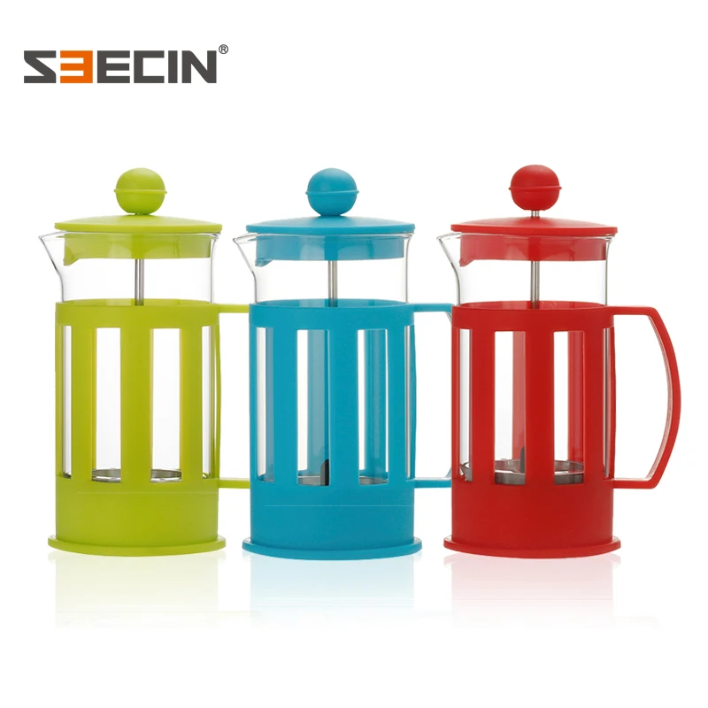 Colorful Free Custom Color Box And Logo Free Sample Daily Usage Espresso Coffee Maker Plastic French Press
Colorful Free Custom Color Box And Logo Free Sample Daily Usage Espresso Coffee Maker Plastic French Press