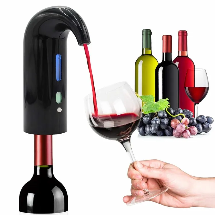 Hot selling in amazon with high repurchase rates rechargeable electric wine aerator dispenser, Red/white/black/customized color
Hot selling in amazon with high repurchase rates rechargeable electric wine aerator dispenser, Red/white/black/customized color