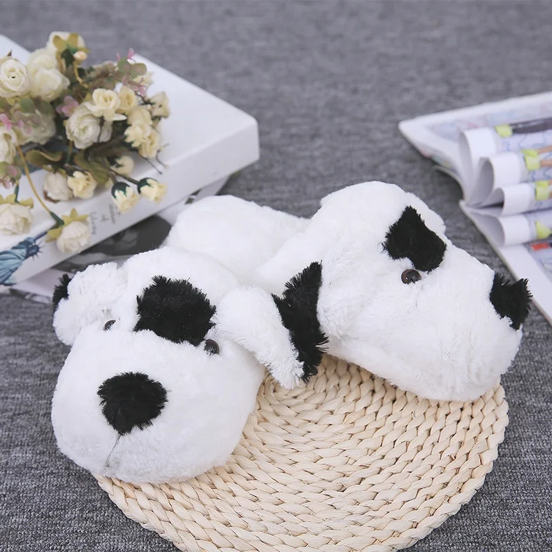 Latest Design Plush Spotty Dog Animal Shaped Cute Cartoon Slippers Shoes for Women, Spotty,can be customized
Latest Design Plush Spotty Dog Animal Shaped Cute Cartoon Slippers Shoes for Women, Spotty,can be customized