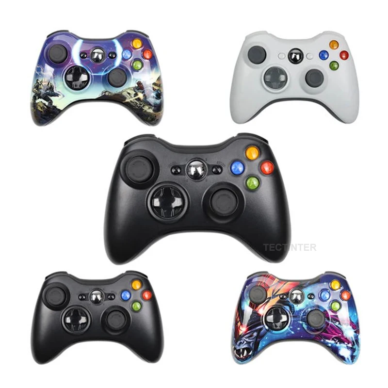 

Gamepad For Xbox 360 Wireless Controller For XBOX 360 Controle Wireless Joystick For XBOX360 Game Controller, Black&white