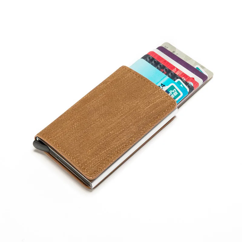 2023 Pop Up Wallet RFID Blocking jean Credit Card Holder Slim ID Metal For Men Card Case
2023 Pop Up Wallet RFID Blocking jean Credit Card Holder Slim ID Metal For Men Card Case
