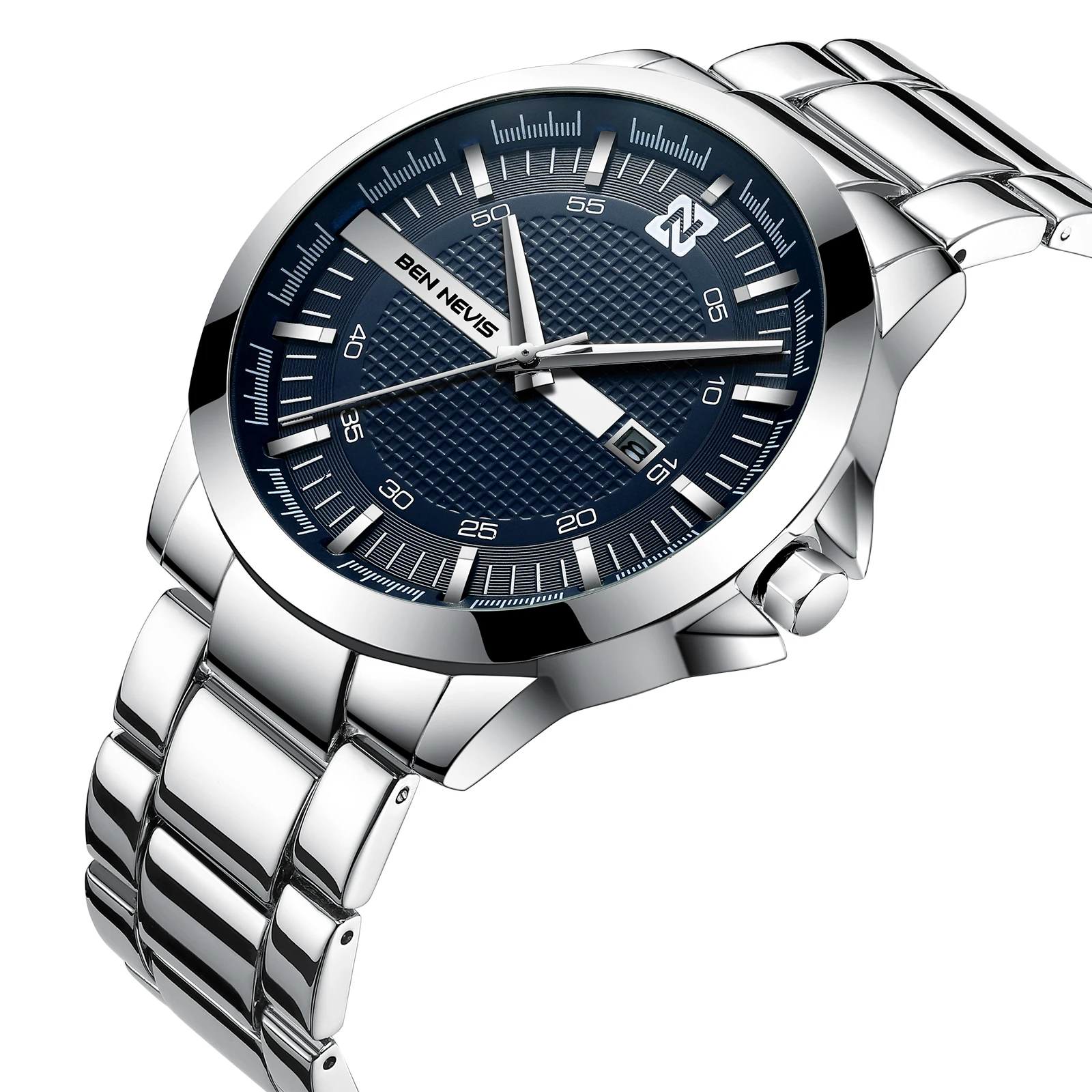 Best selling fashion men's business wristwatches45mm stainless steel metal strap OEM customizable color waterproof watch
Best selling fashion men's business wristwatches45mm stainless steel metal strap OEM customizable color waterproof watch