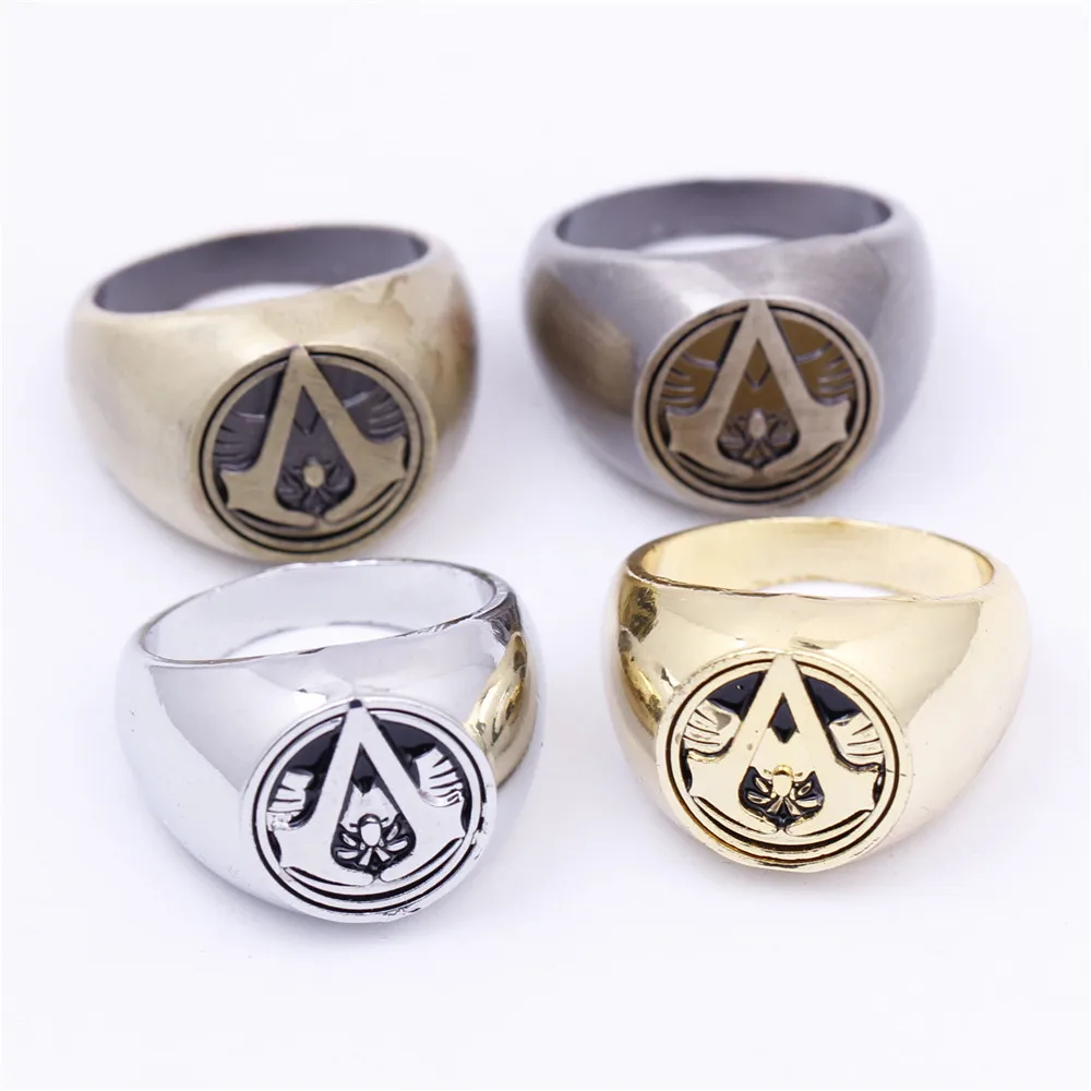 2021 Factory Direct European and American Anime Peripherals 4 Color Game Zinc Alloy Men's Ring
2021 Factory Direct European and American Anime Peripherals 4 Color Game Zinc Alloy Men's Ring