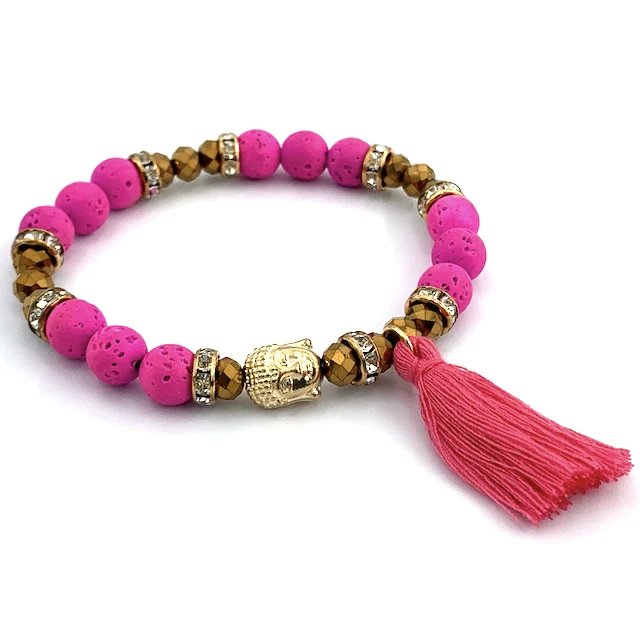 Good quality and low price lucky Buddha head bead bracelet colorfui Lava stone summer bracelet
Good quality and low price lucky Buddha head bead bracelet colorfui Lava stone summer bracelet