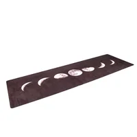 

Most Popular Pattern Moon Phase Suede Yoga Mat Eco Friendly Mood Shadow Yoga Mat