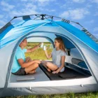 Family Pop Up Tent Family Camping 4 Person Portable Instant Tent