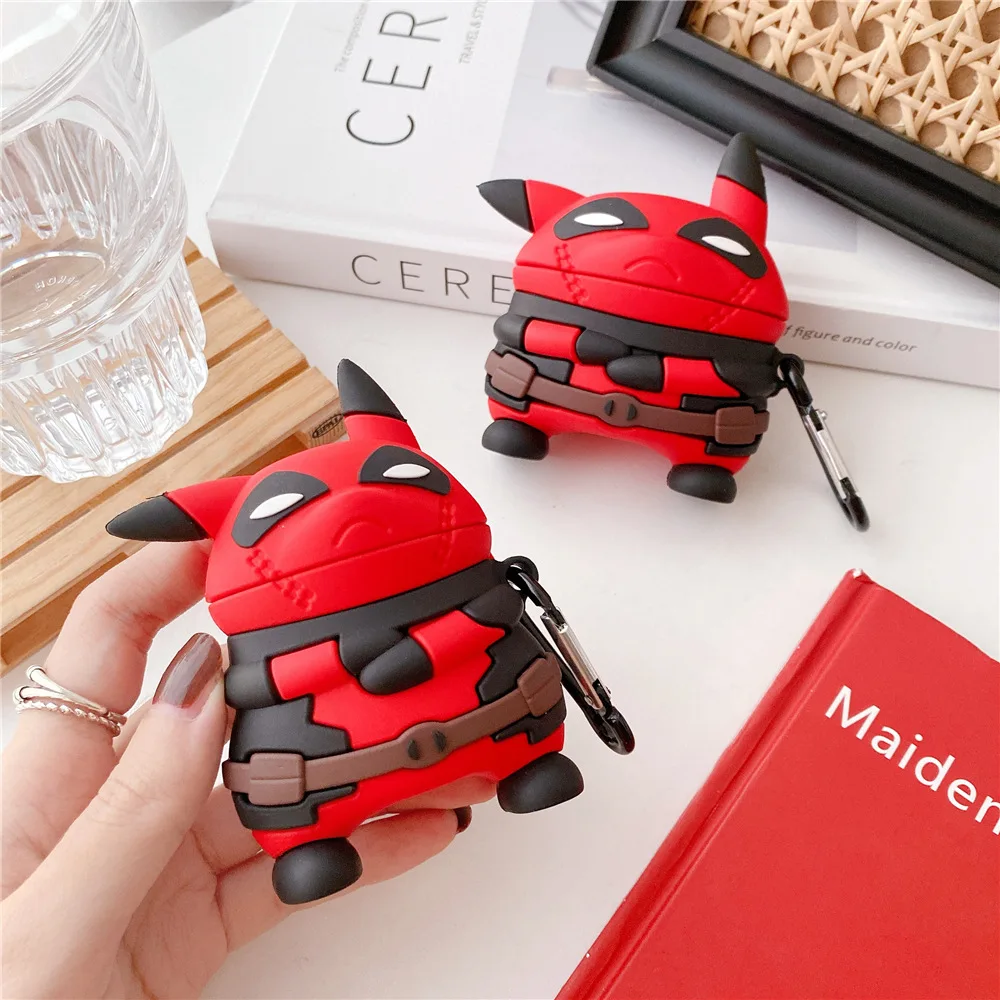 Free Shipping For Airpods 1 2 pro 3D Pokemon characters superhero dead pool earphone silicone Cases, Purple
Free Shipping For Airpods 1 2 pro 3D Pokemon characters superhero dead pool earphone silicone Cases, Purple