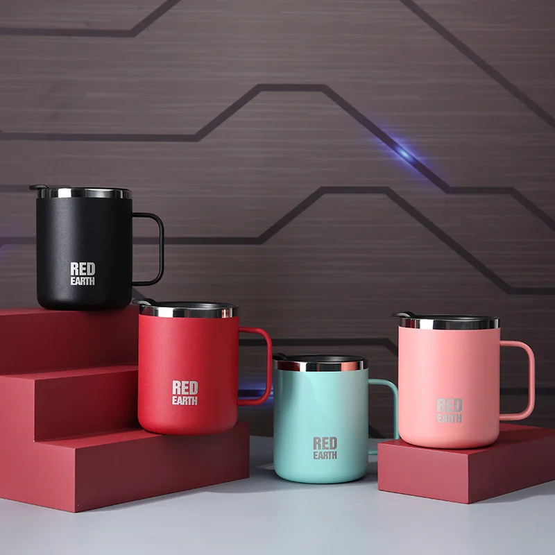 GiNT Good Quality Double Wall Stainless Steel Coffee Mug Powder Coated Water Bottles Handgrip Coffee Cup, Customized colors acceptable
GiNT Good Quality Double Wall Stainless Steel Coffee Mug Powder Coated Water Bottles Handgrip Coffee Cup, Customized colors acceptable