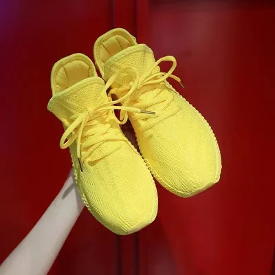 Candy Color Women Summer Light Weight Breathable Fly knit Sneakers Running Shoes Casual Shoes, Yellow red black beige
Candy Color Women Summer Light Weight Breathable Fly knit Sneakers Running Shoes Casual Shoes, Yellow red black beige