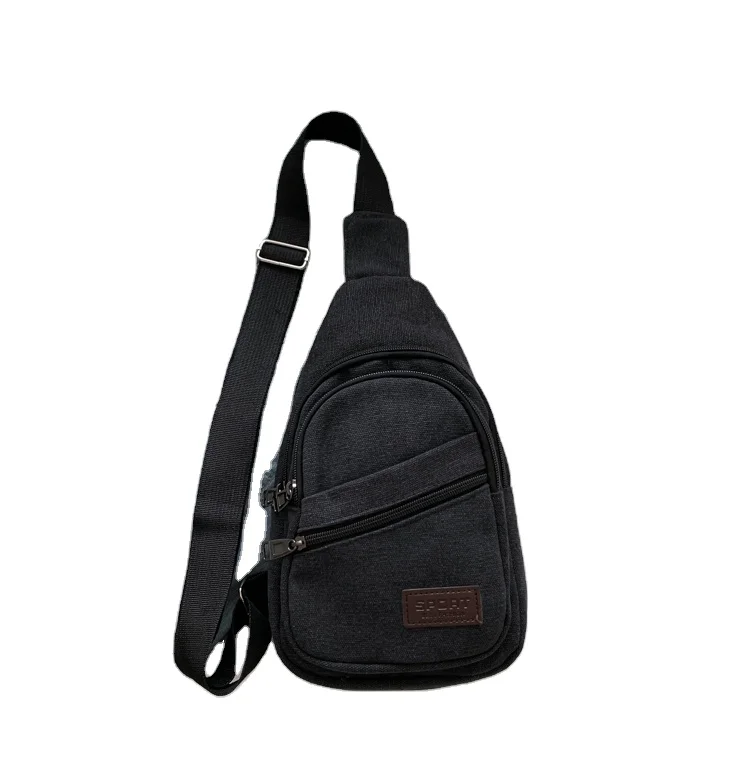 2021 Men's Small Chest Sling Bag Travel Hiking Cross Body Messenger Shoulder Backpack Solid Men Canvas Bag, 3 colors
2021 Men's Small Chest Sling Bag Travel Hiking Cross Body Messenger Shoulder Backpack Solid Men Canvas Bag, 3 colors