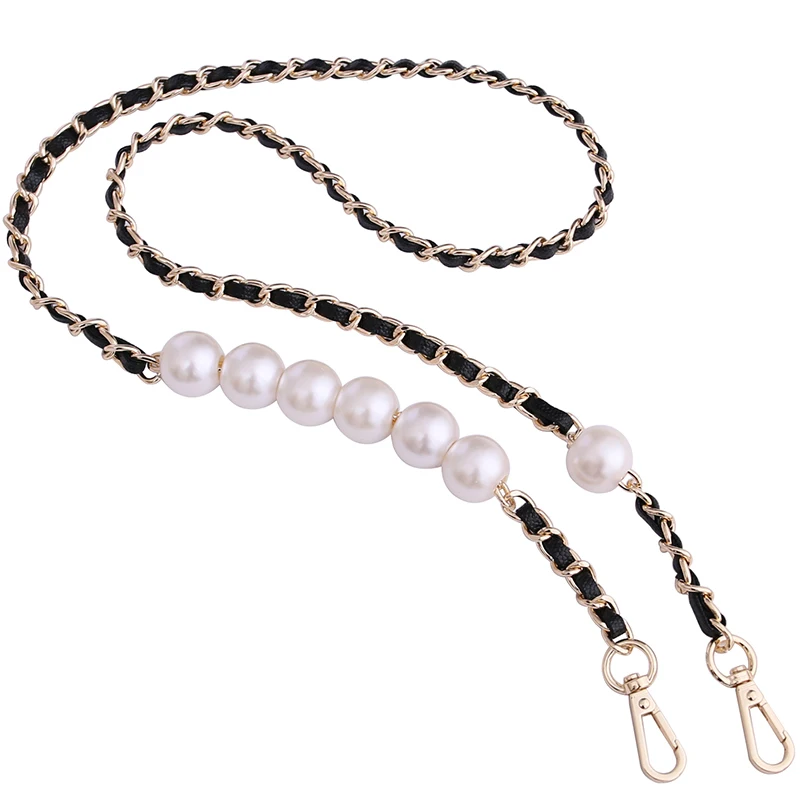120cm New Mini Cf Pearl Chain Mini Bag Messenger Shoulder Strap Accessories, Customized color 
120cm New Mini Cf Pearl Chain Mini Bag Messenger Shoulder Strap Accessories, Customized color
