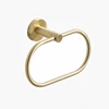 Luxury Stainless Steel Brushed Gold Wall Mounted Towel Ring