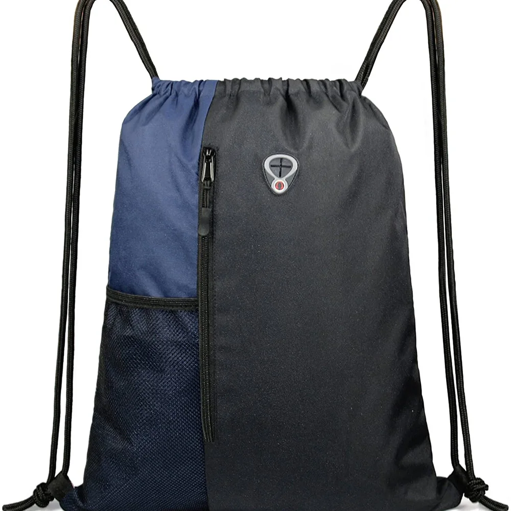 Large Size Drawstring Sports Gym Backpack Bag With Zipper And Water Bottle Mesh Pockets, Customized color
Large Size Drawstring Sports Gym Backpack Bag With Zipper And Water Bottle Mesh Pockets, Customized color
