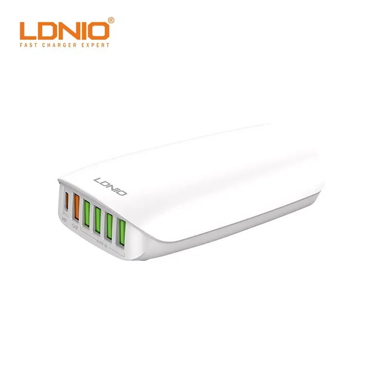 LDNIO A6573C USB Charger 65W 6 Port Wall Charger Smart Quick Travel Adapter Home Charging Block for Mobile Phone
LDNIO A6573C USB Charger 65W 6 Port Wall Charger Smart Quick Travel Adapter Home Charging Block for Mobile Phone