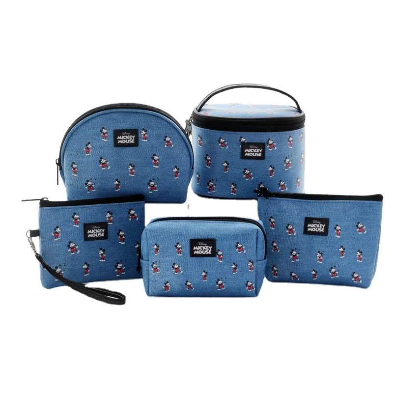 Printed Mickey Disney Blue 5pcs Cosmetic Case Set Women Makeup Pouch Bag Coin Purses Storage Bag
Printed Mickey Disney Blue 5pcs Cosmetic Case Set Women Makeup Pouch Bag Coin Purses Storage Bag