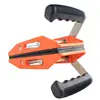 50mm Carrying Tools Portable Double Hand Carrying Clamp with Rubber Sheet Grab Bar for Handling Lifting Transport Stone Glass