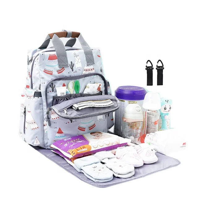 custom large capacity mummy travel backpack baby nappy bag floral printing high quality diaper Bag
custom large capacity mummy travel backpack baby nappy bag floral printing high quality diaper Bag