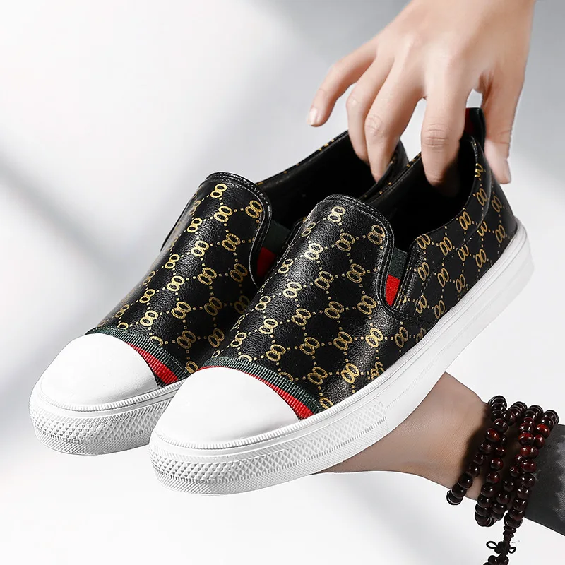 Casual shoes men's leather board shoes trendy men's fashion soft leather men's shoes cowhide all-match loafers
Casual shoes men's leather board shoes trendy men's fashion soft leather men's shoes cowhide all-match loafers