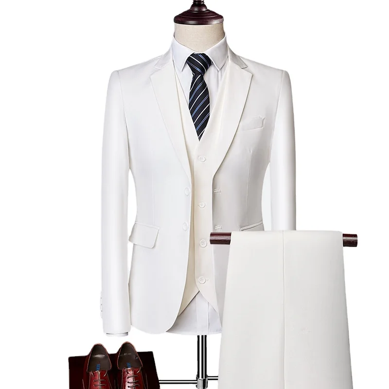2023 Hot Sale Men Wedding White Suits Groom Party Business Suits Men Suits 3 Pieces
2023 Hot Sale Men Wedding White Suits Groom Party Business Suits Men Suits 3 Pieces