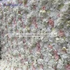 LFB1007-cloth-wall Elegant photography backdrop artificial roll up flower wall backdrop hanging flower wall